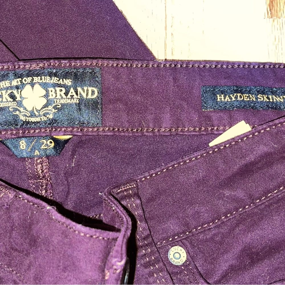 Lucky brand plum(purple) pants